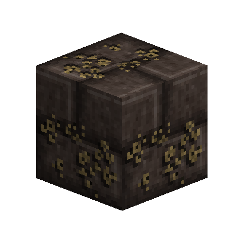 Lichen covered ashlar blocks (Slate)