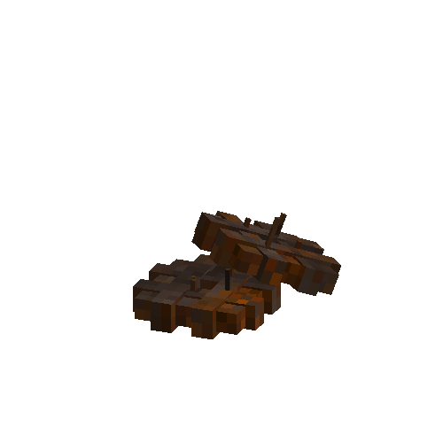 Loose rusty gears (2 pieces)