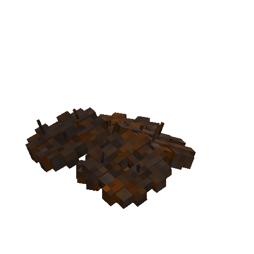 Loose rusty gears (5 pieces)