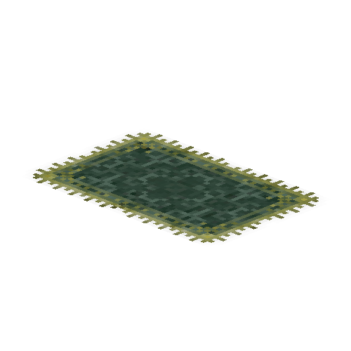 Turquoise carpet