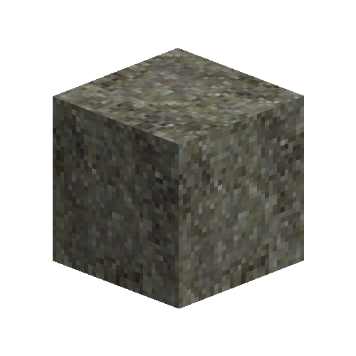 Corroded black bronze block