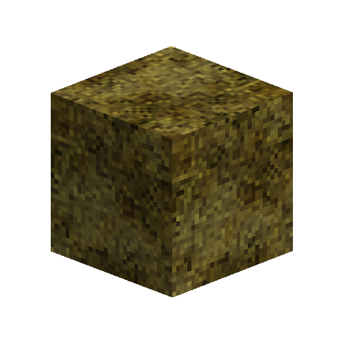 Corroded electrum block