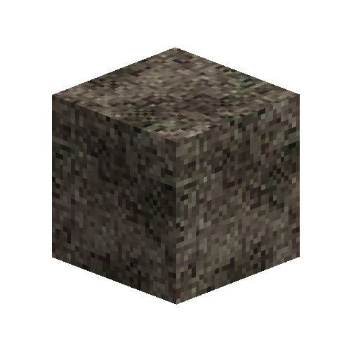 Corroded silver block
