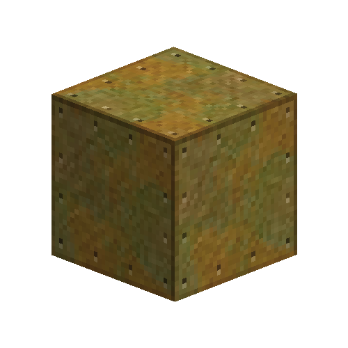 Bismuth bronze block (riveted)