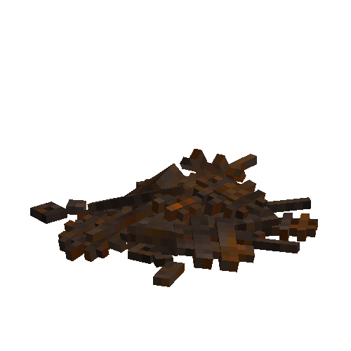 Large pile of junk metal