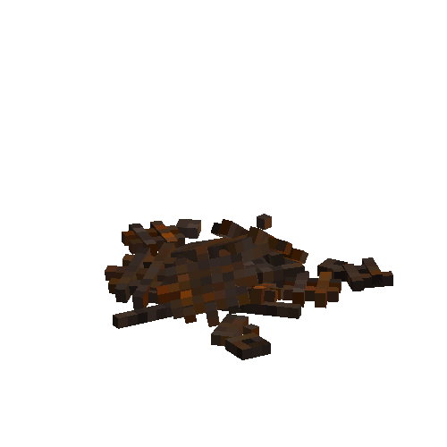 Medium pile of junk metal