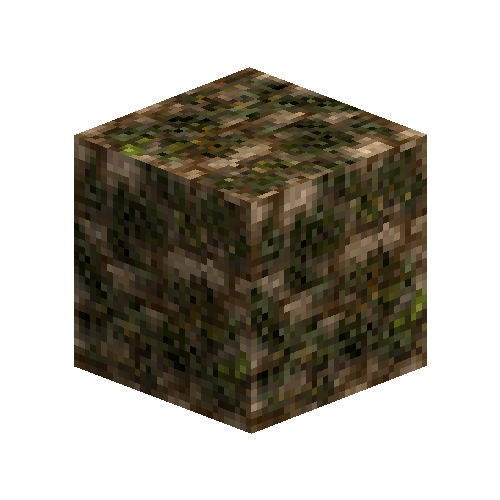 Mossy cobblestone (Claystone)