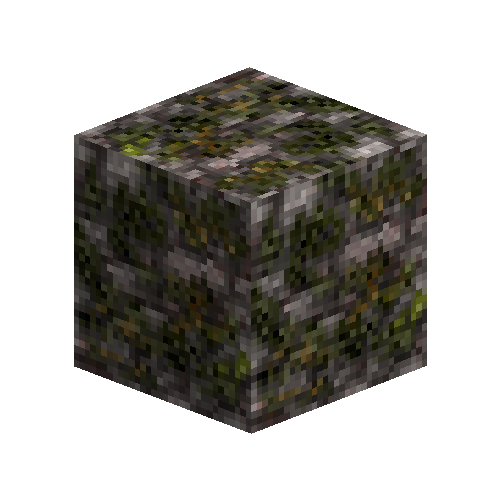 Mossy cobblestone (Phyllite)