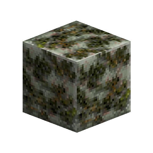 Mossy polished rock (Greenmarble)