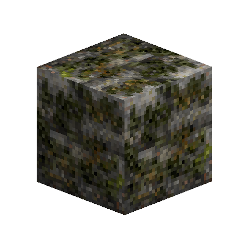Mossy ashlar blocks (Granite)