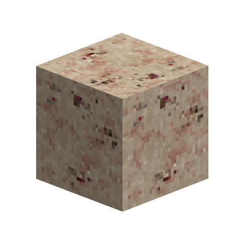 Corundum in pink marble