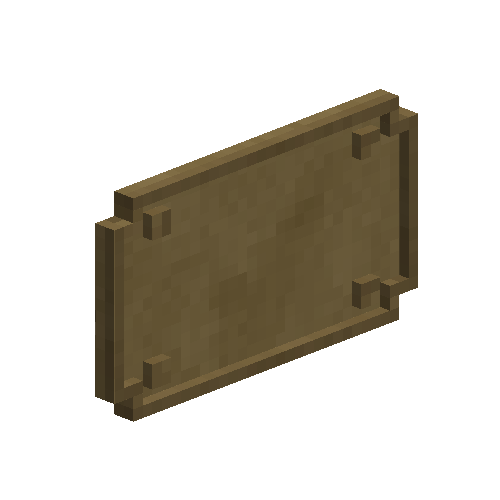 Brass plaque
