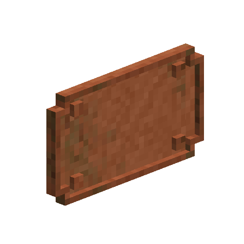Copper plaque