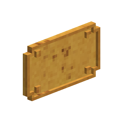 Gold plaque