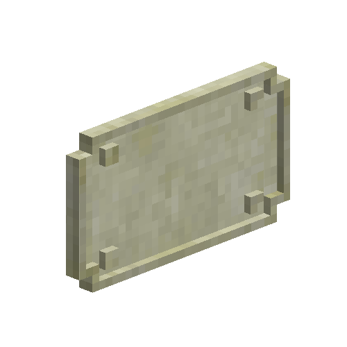 Silver plaque