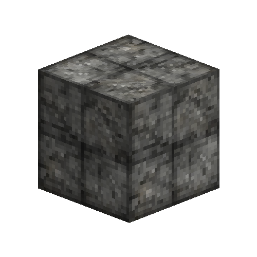 Aged polished cobbled rock (Chalk)