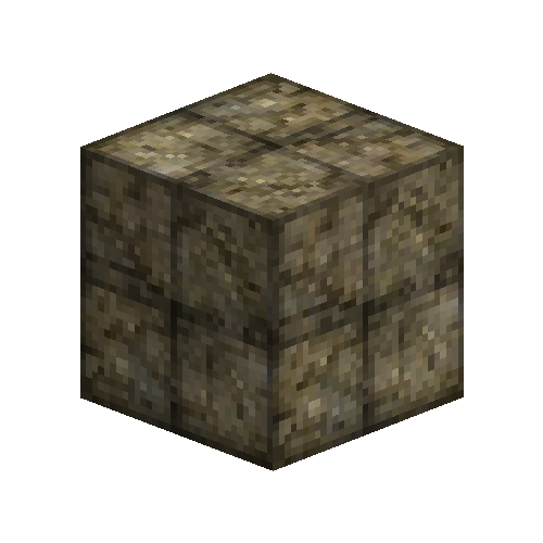 Aged polished cobbled rock (Limestone)
