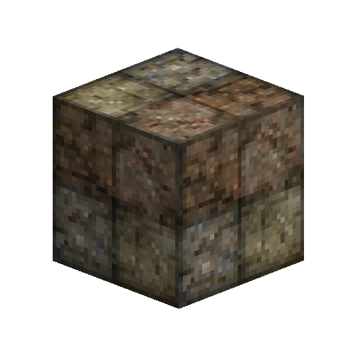 Aged polished cobbled rock (Mixed)