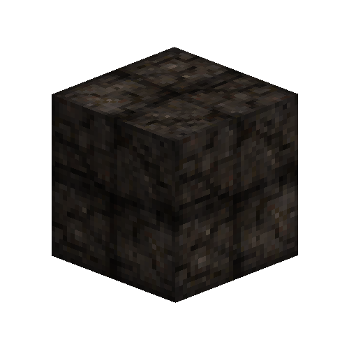 Aged polished cobbled rock (Slate)