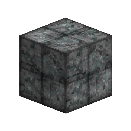 Aged polished cobbled rock (White marble)