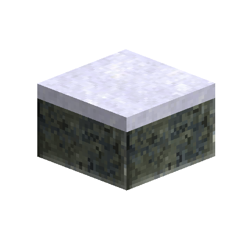 polishedrockslab-suevite-down-snow