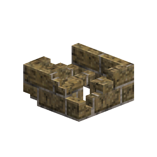 Damaged refractory brick grating (Tier 1)