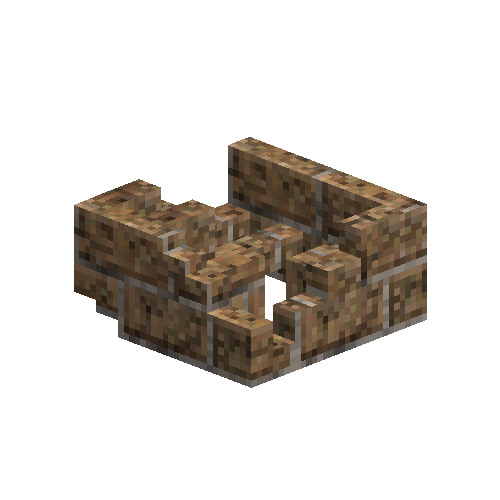 Damaged refractory brick grating (Tier 2)