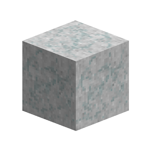 White marble rock