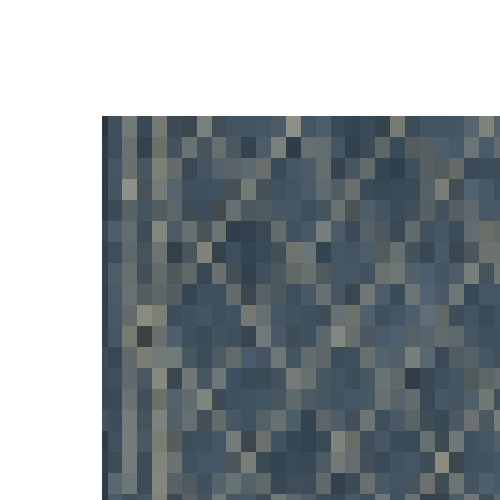 Blue diamond pattern rug