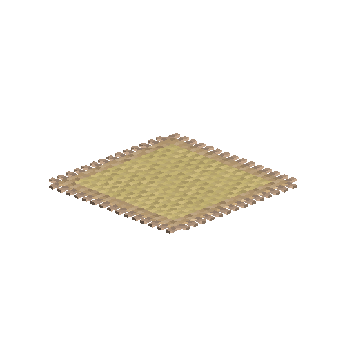Rush matting