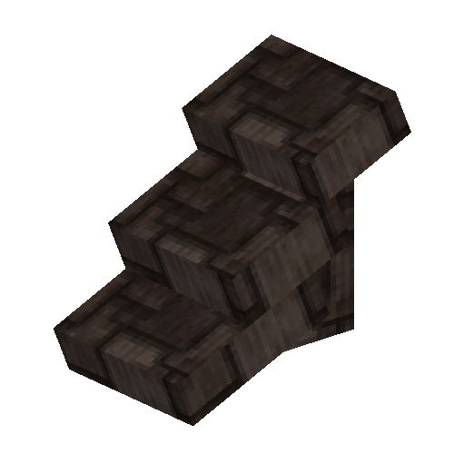 Slanted slate roof