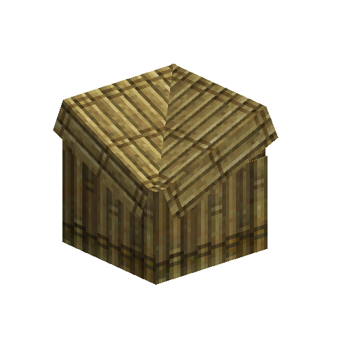 Bamboo roof corner (inner)