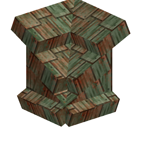 Copper roof corner (inner)