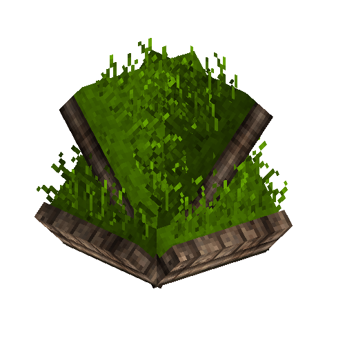 Sod roof corner (inner)