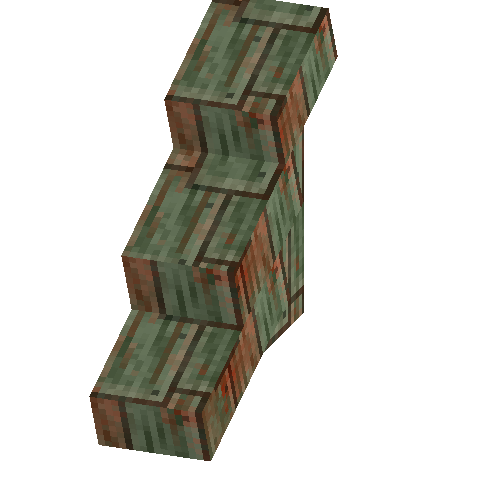 Copper roof half (left)