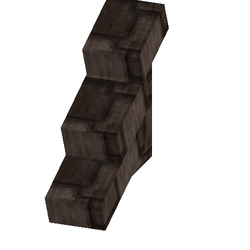 Slate roof half (left)