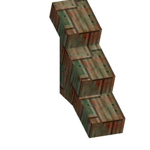 Copper roof half (right)