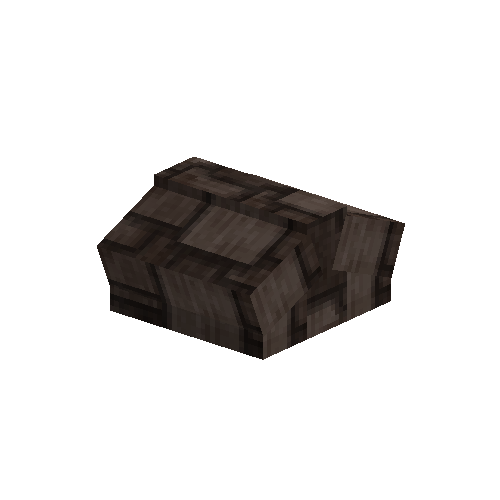 Slate roof ridge