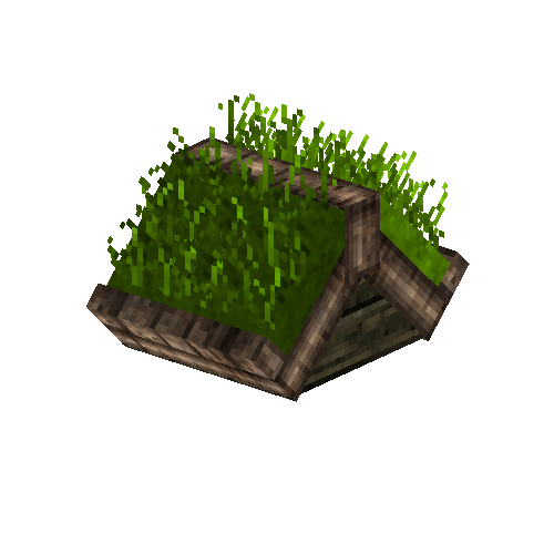 Sod roof ridge