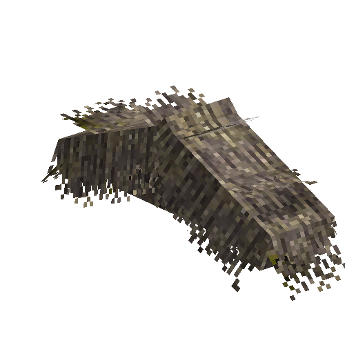 slantedroofingridgeend-agedthatch-south-free