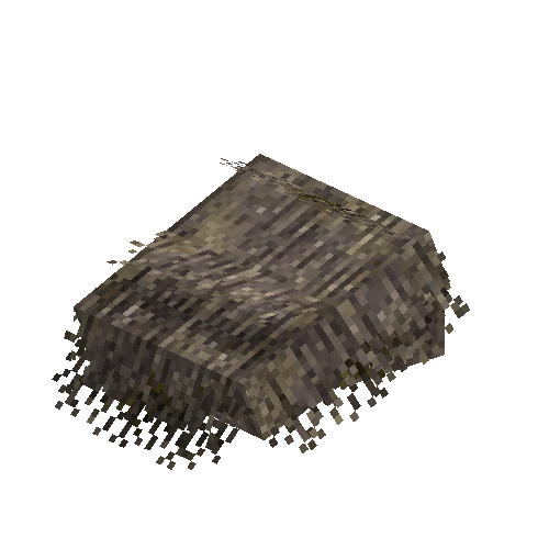 slantedroofingridgehalfleft-agedthatch-east-free