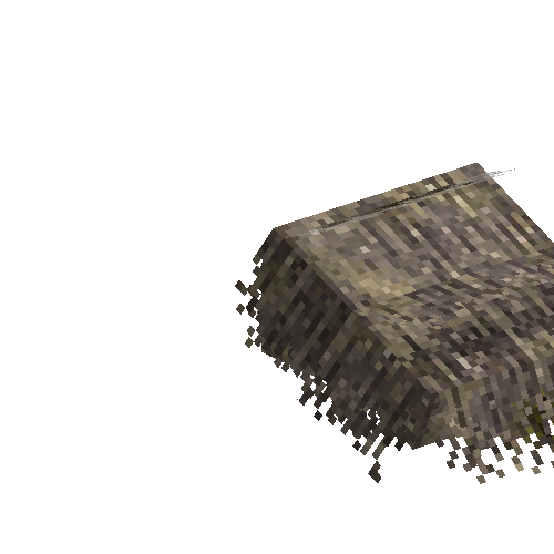 slantedroofingridgehalfleft-agedthatch-south-free