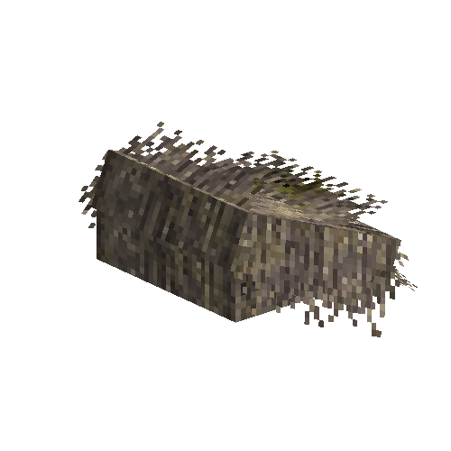 slantedroofingridgehalfright-agedthatch-east-free