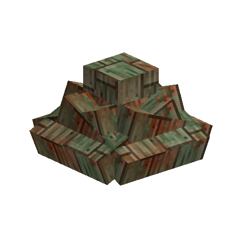 Copper roof tip