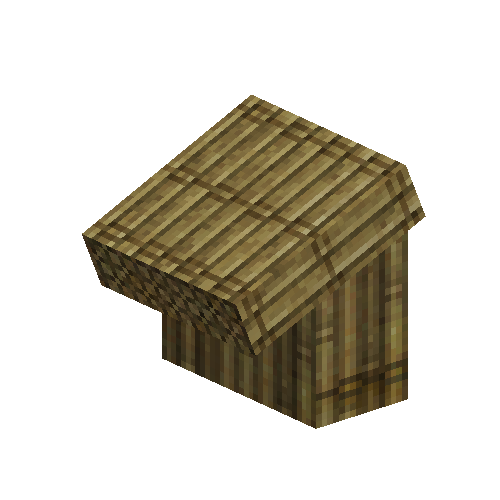 Bamboo roof top