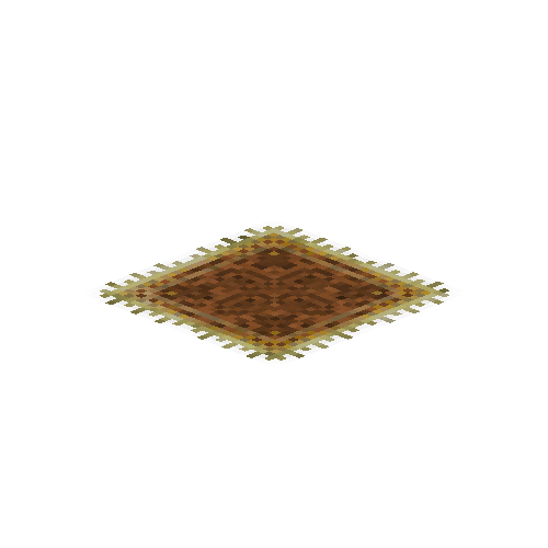 Small brown carpet