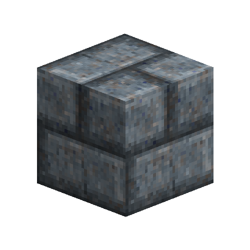 Andesite ashlar blocks