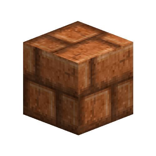 Bauxite ashlar blocks