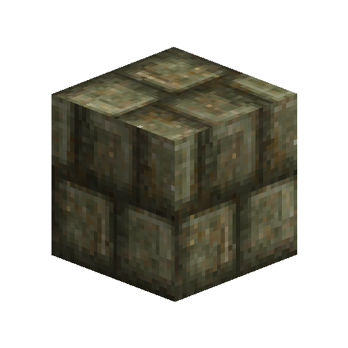 Peridotite ashlar blocks
