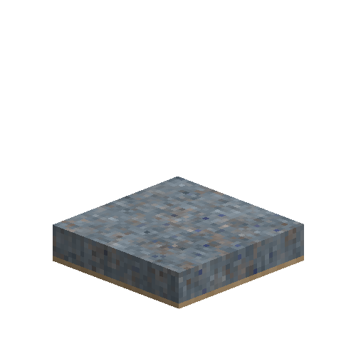 Andesite stone coffin lid